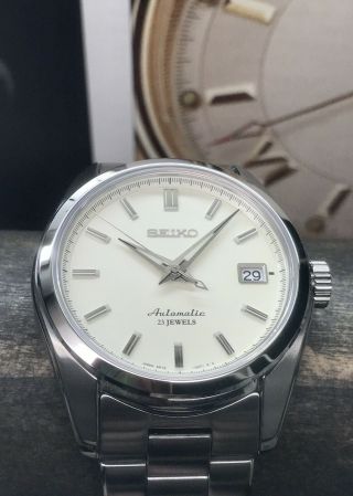 Seiko Cream Dial Jdm Sarb035 38mm Automatic 100m Japan Discontinued Complete Set