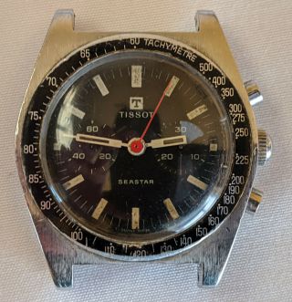 1969 Tissot Seastar Chronograph 40508 - 2x Lemania 1277 Movement,  Mechanical Watch