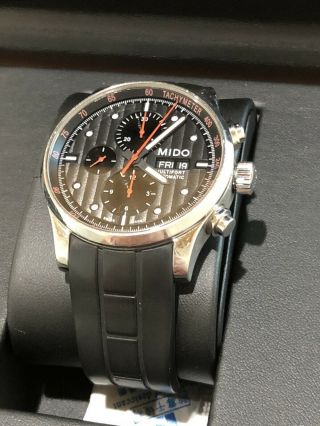 Mido Multifort Black Dial Men ' s Automatic Watch M0056141705109 2