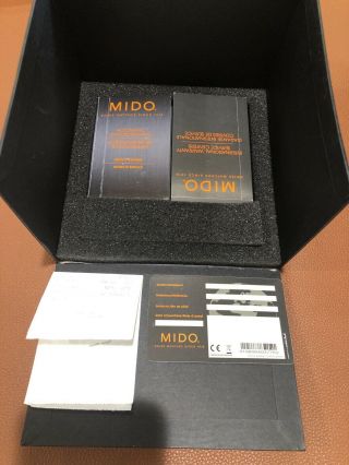 Mido Multifort Black Dial Men ' s Automatic Watch M0056141705109 3