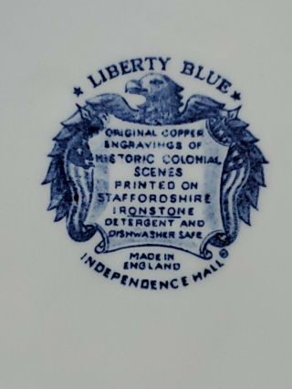 Staffordshire Liberty Blue 