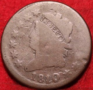 1810/9 Philadelphia Copper Classic Head Large Cent