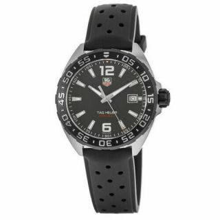Tag Heuer Men ' s WAZ1110.  FT8023 Formula One Black Rubber Watch 2