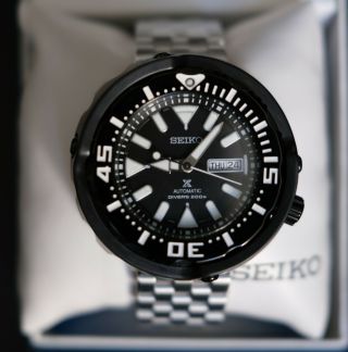 Seiko Baby Tuna Srpa81j1 Prospex 200m Auto Dive Watch Miltat Engineer
