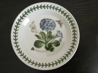 Portmeirion Botanic Garden Blue Primrose 7 1/4” Bread Plate