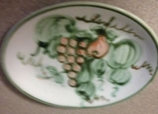 John B Taylor Oval Platter Harvest Pear 12 1/2 " X10 " Euc