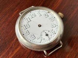 Vintage Gents Rolex Trench Watch 15 Jewels