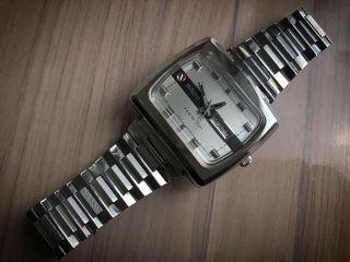Vintage Rado Ncc - 101 White Dial Automatic Mens Watch Swiss Made