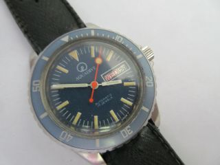 Vintage Aquadive Diver Watch ETA 2879 Swiss Ref 503.  305 Monnin Case 2