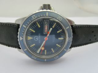 Vintage Aquadive Diver Watch ETA 2879 Swiss Ref 503.  305 Monnin Case 3