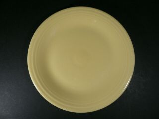 Fiestaware Homer Laughlin Pale Yellow Dinner Plate 10½ "