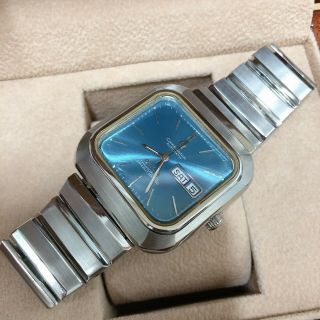 Vintage Omega Constellation Automatic Day Date Sr Blue Dial Mens Classic Watch