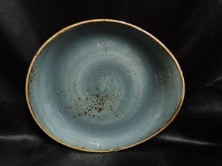 Steelite Craft,  England: Blue Freestyle Plate (s),  6 " X 5 1/4 "