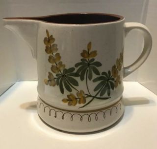 Stangl Pottery Golden Blossom 56 Oz Pitcher Water