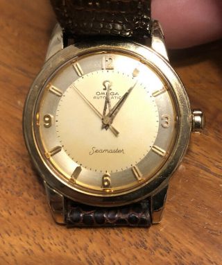 Vintage 60’s Omega Seamaster Automatic Gold Filled Patina
