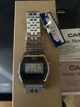 casio vintage watch Marlin W - 750 Rare Tag 2