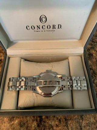 Concord Ventu Chronograph Automatic Stainless Steel Men ' s Watch Limited Edition 3