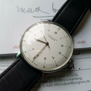 Junghans Max Bill 38mm Automatic,  Serviced (purchased In 2017)