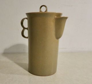 Bennington Potters Vermont David Gil Trigger Coffee Pot Mid - Century Modern