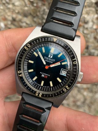 Private Listing1970s Vintage Tissot PR - 516 Diver Watch Automatic 36mm Head Only 3