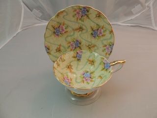 Royal Stafford Bone China Teacup Tea Cup And Saucer Elizabeth