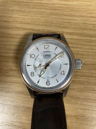 Oris Big Crown Small Second Day Date Pointer