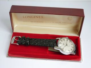 Vintage Longines Conquest Automatic 19 Jewels Swiss Made Mens Watch Cal.  19as