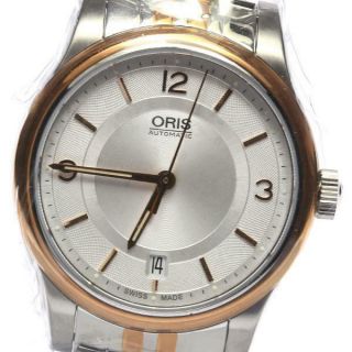 Oris Classic Date 733 - 7578 - 4331 Silver Dial Automatic Men 