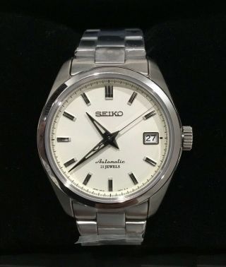 Seiko SARB035 Mens Watch - Silver/Beige - Box & Papers 2
