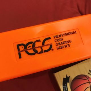 Pcgs Orange Slab Box Limited Edition Hall Of Fame Basketball