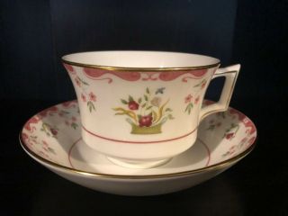 Wedgewood Bianca Footed Cup & Saucer Set (williamsburg Mark) 11 Available