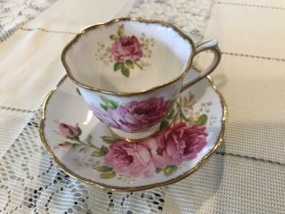 Royal Albert American Beauty Fine China Tea Cup And Saucer Teacup 9 Available