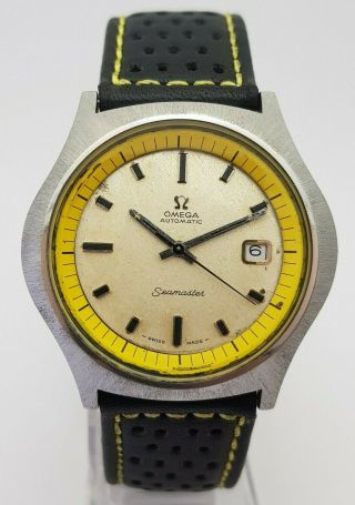 Immpecable Omega Seamaster Big Yellow Ref.  166.  066 Cal.  565 Exotic