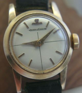 Jaeger Lecoultre Ladies 18k 18ct 750 Gold Watch