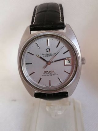 Vintage Omega Constellation Chronometer Men’s Cal 1011 Serial 168.  0056 Running