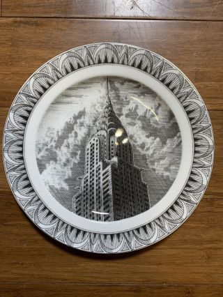 222 Fifth Slice Of Life Salad Plate “chrysler Building” Art Deco Architecture