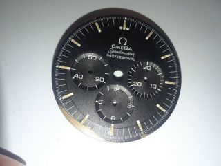 Watch Dial Omega Speedmaster Moonwatch Cal.  861 Spinger Dial Years.