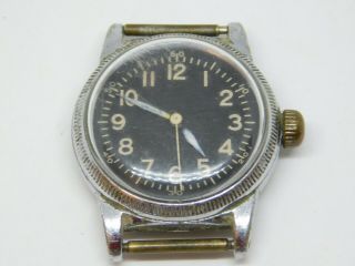 Vintage Wwii Elgin Us Army Air Force A - 11 Wind - Up Analog Watch