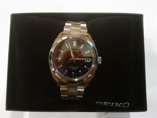 Seiko Mechanical Sarb035 Wrist Watch For Men - Silver/black