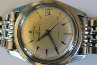 Vintage Eternamatic Chronometer,  21 Jewel Automatic Mens Watch