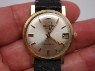 Vintage Longines Automatic Ultra Chron 10K Gold Filled Wrist Watch, 3