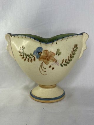 Weller Pottery Bonito Double Handled Vase Artist Signed