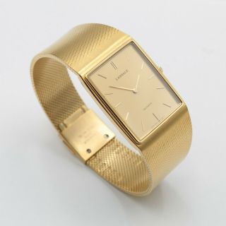 Rare Vintage Seiko Lassale Ultra Thin Gold Tone Quartz Dress Watch Running 8724