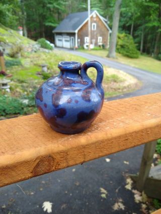 Small Pottery Handled Jug Joe Owen Seagrove North Carolina