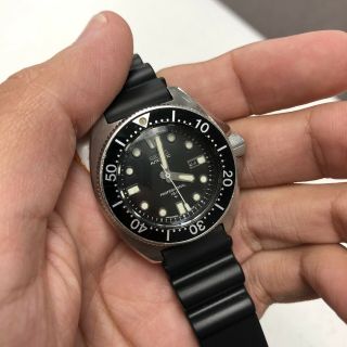 Seiko 2205 - 0760 Diver Automatic Watch Vtg Serviced Rare 7s26 6105 Gs Ks Hi - Beat