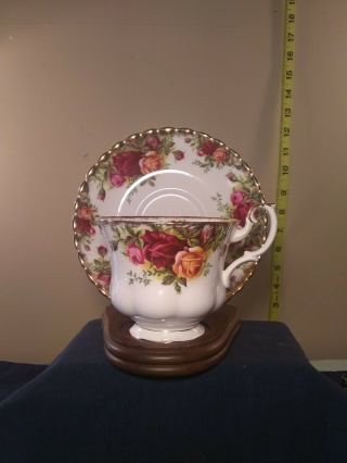 Royal Albert Bone China Cup And Saucer Old Country Roses Vintage (coffee Cup)