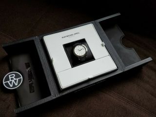 Raymond Weil Maestro Swiss Automatic Black Watch With Large Box (2847 - Stc - 30001)