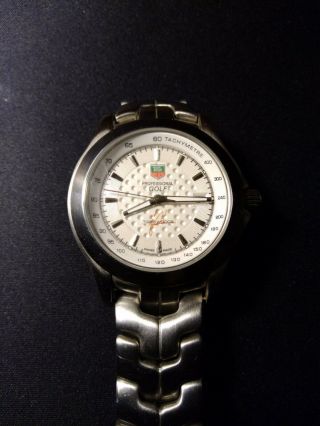Mens Tag Heuer Professional Golf Automatic Tiger Woods Limited Edition Watch -