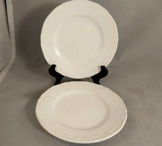 Set Of 2 Mikasa Hampton Bays Bread And Butter Plates