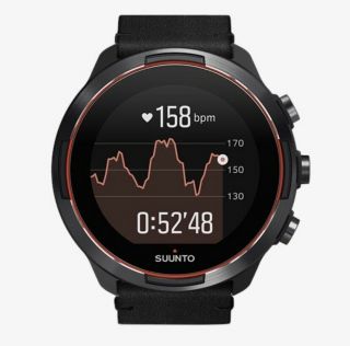 Suunto 9 Baro Red Watch With Gift Box And 2 Straps - Ss050461000